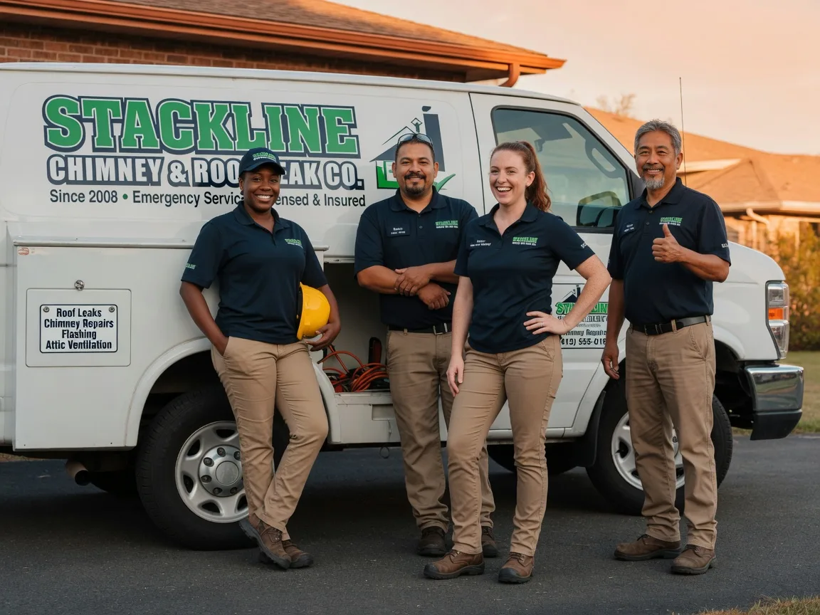 Chimney flashing repair company in Titusville, FL